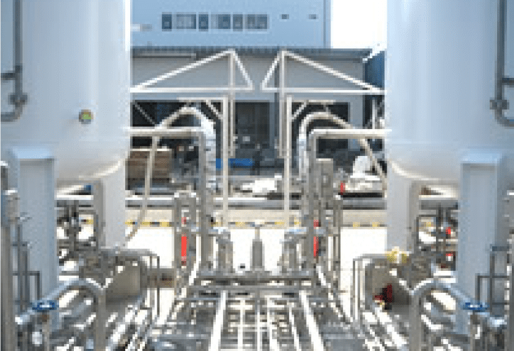 液化ガス貯蔵供給設備（水素・窒素・酸素・アルゴン・炭酸・LNG 他）