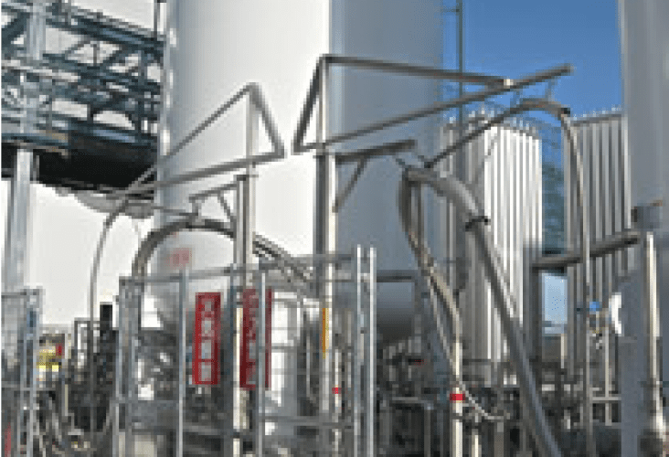 液化ガス貯蔵供給設備（水素・窒素・酸素・アルゴン・炭酸・LNG 他）
